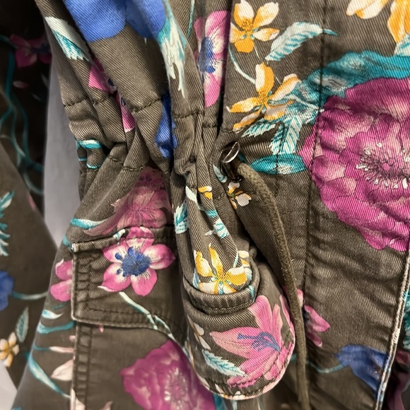 Lane Bryant Floral Jacket Size 14/16 - Picture 8 of 11